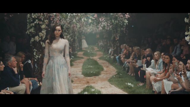 气质森系超仙长款宴会晚礼服(28), Paolo Sebastian 2018SS