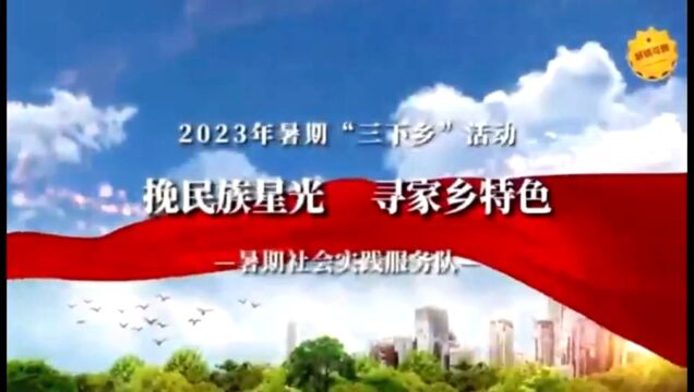 承德医学院“挽民族星光,寻家乡特色”暑假社会实践活动