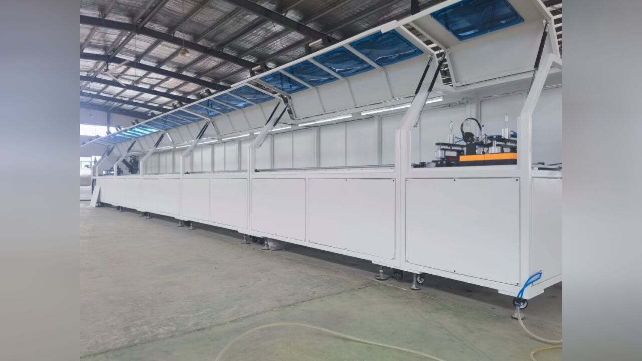 柔性灯带智能老化测试流水线