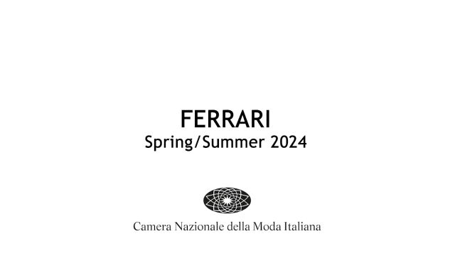 24春夏米兰女装周特别内容:FERRARI创意总监ROCCO IANNONE采访