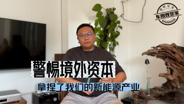 警惕境外资本拿捏了我们的新能源产业