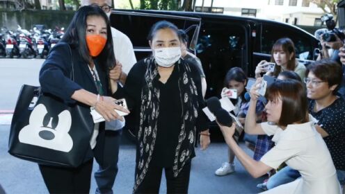 69岁知名女星陈盈洁正式入狱，在亲友陪同下报到，中途呕吐身体状况堪忧