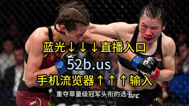 UFC292官方直播:张伟丽VS阿曼达莱莫斯高清(直播)全程中文解说