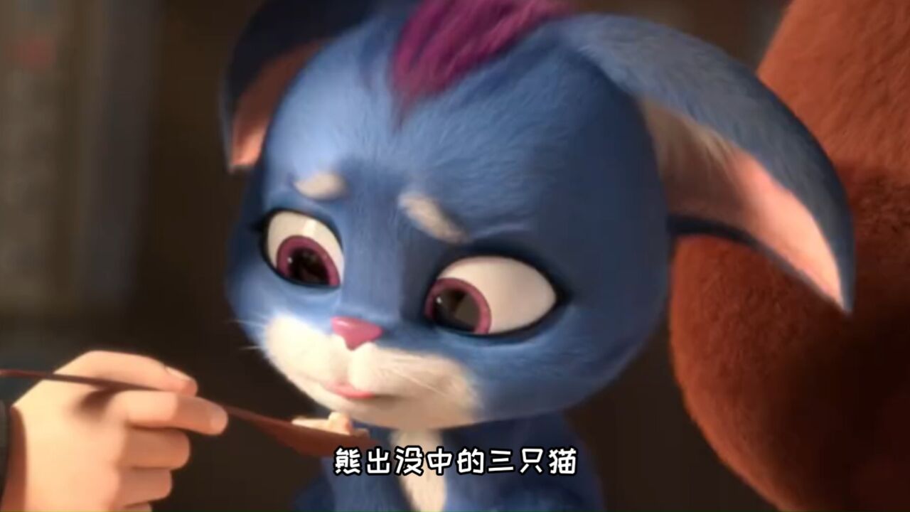 熊出没中出现的三只猫,你们知道他们是谁呢?