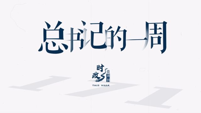 时政微周刊丨总书记的一周11月20日—11月26日