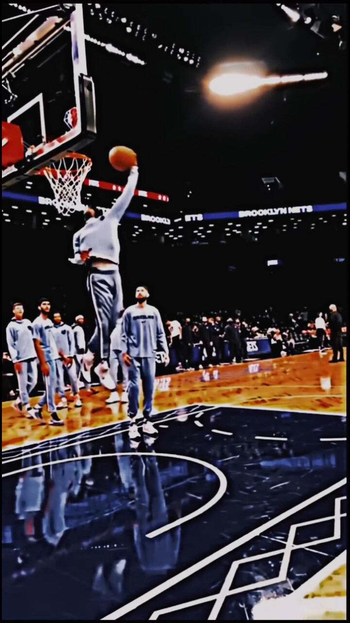 贾·莫兰特 这个能算史诗级的左手扣篮不?