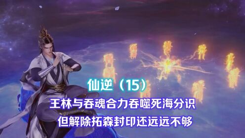 仙逆第15集王林与吞魂合力吞噬死海分识但解除拓森封印还远远不够_高清1080P在线观看平台_腾讯视频