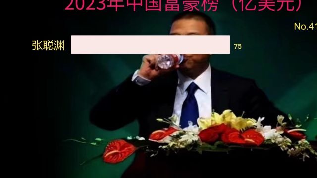 2023年中国富豪榜