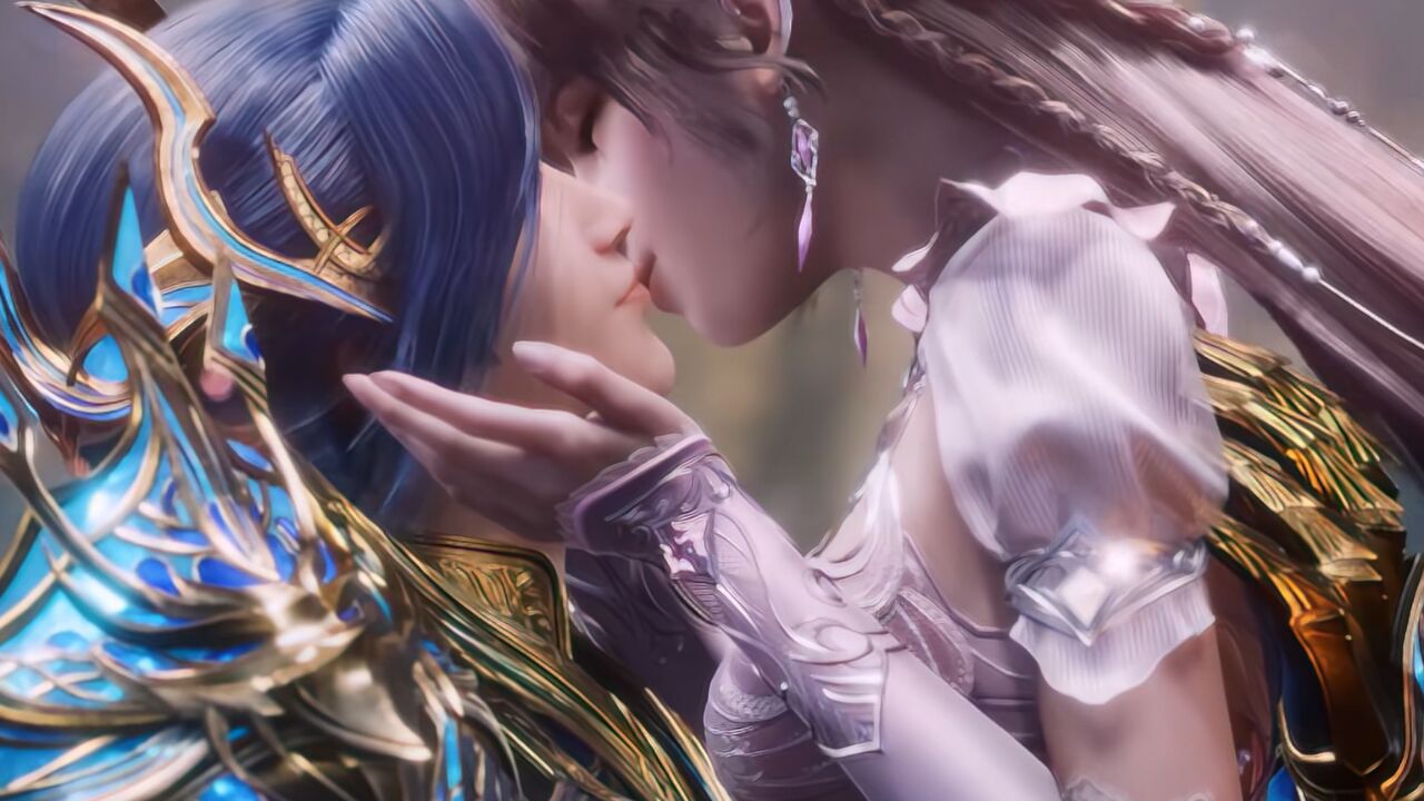 小舞结婚画面少儿不宜,被唐三举着猛亲,两人很疯狂