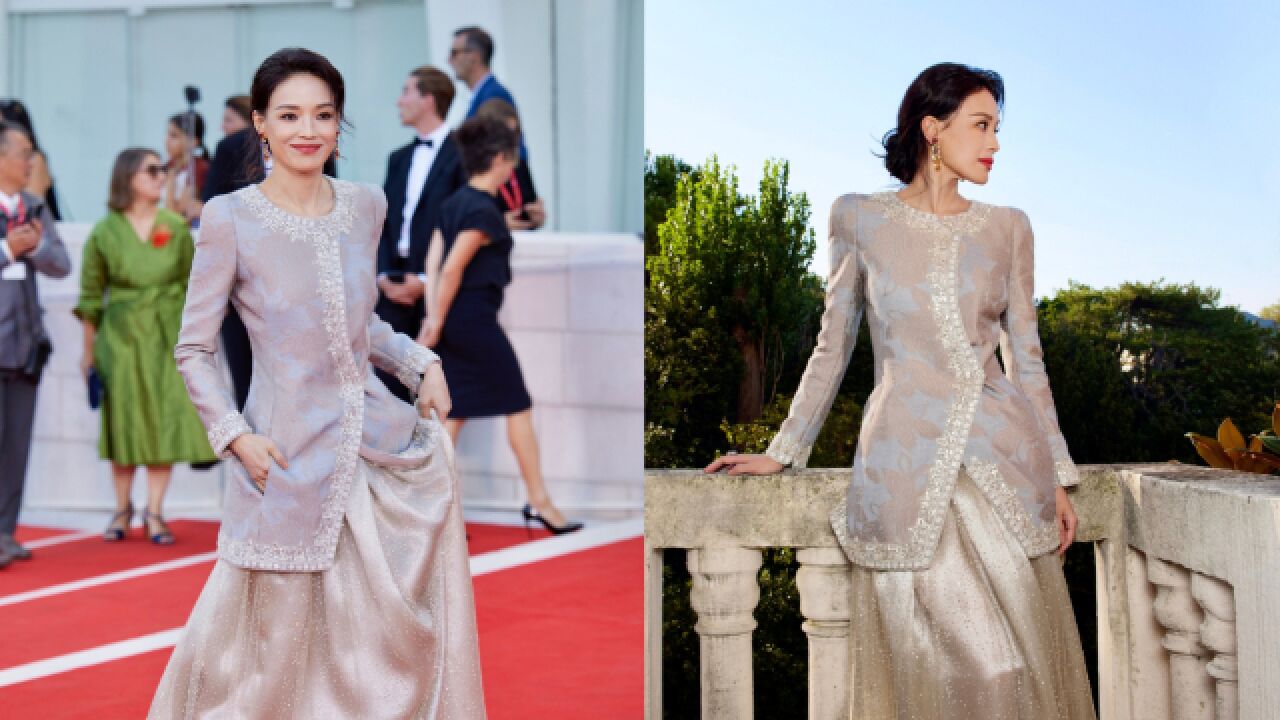威尼斯电影节闭幕!舒淇红毯造型优雅大方,尽显东方之美