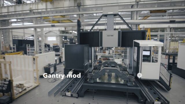 Correa Gantry Fox M machining a Bogie frame  YouTube636689964