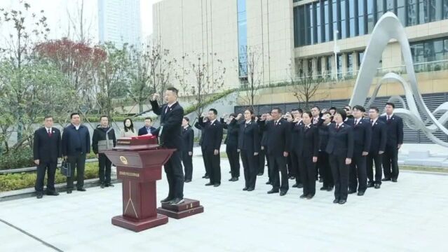 国家宪法日|牢记誓言,践行初心,汉阳区检察院举行宪法宣誓仪式