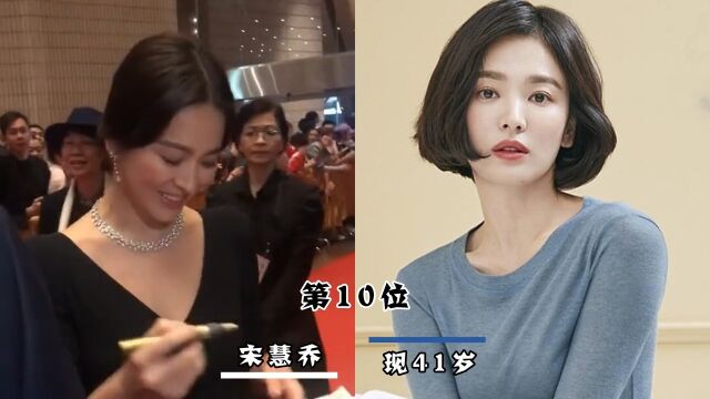 韩国最漂亮的10位女明星,颜值高身材好,你最喜欢谁?明星演员娱乐圈