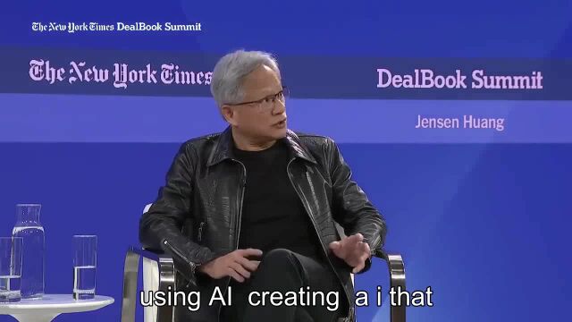 Nvidia 的 Jensen Huang 谈人工智能的未来字幕