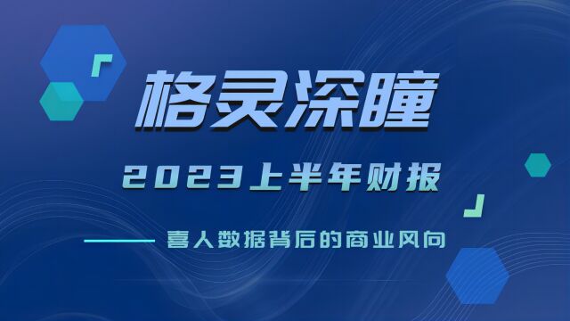 格灵深瞳2023上半年财报——喜人数据背后的商业风向