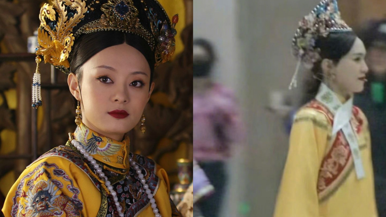 唐嫣懒理粉丝团停更示威录节目疑似cos甄嬛清宫造型好评不断