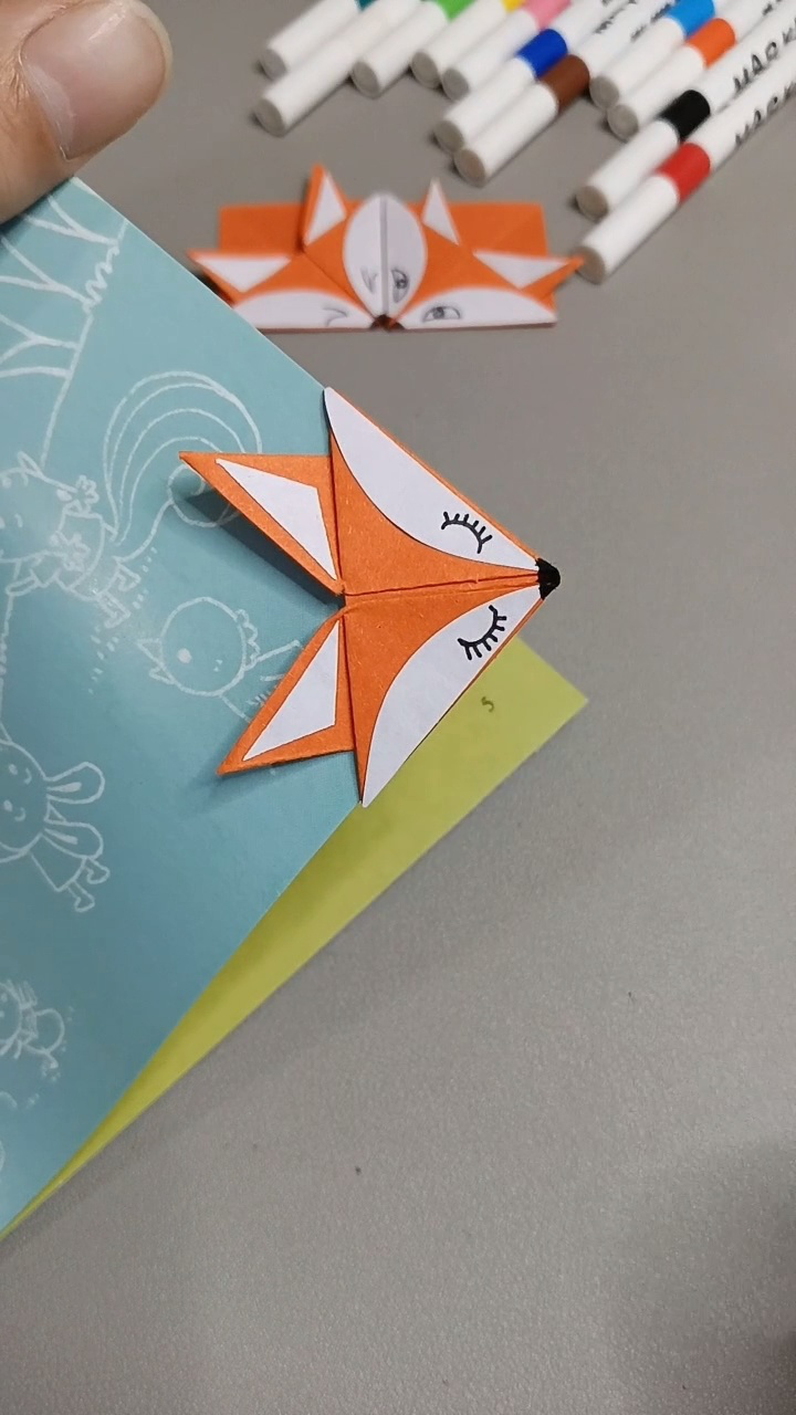 折纸小狐狸简单折法图片