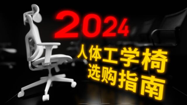 500 到 3000 元人体工学椅全价位选购指南 2024(速通版)