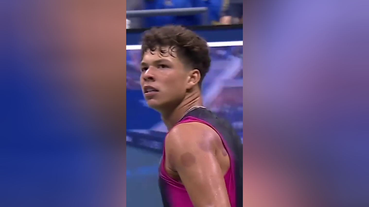 大炮谢尔顿面对德约依旧敢打敢拼