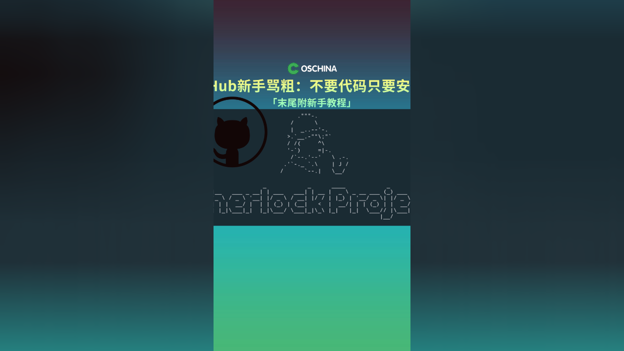 "我第一次用 github,别 tm 给我代码,我只要安装包"