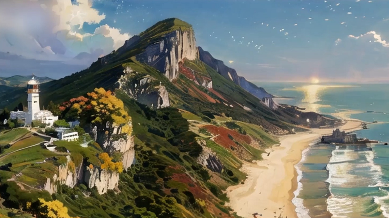 ai 绘画打卡疍家墟,在画中世界许下海誓山盟