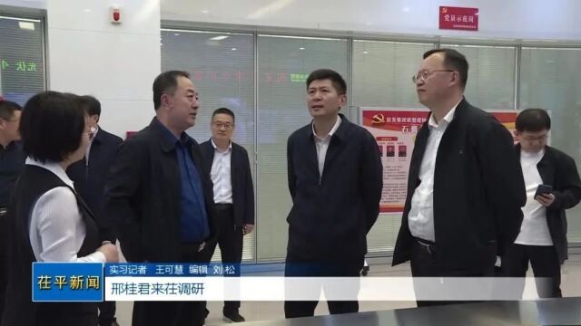 邢桂君来茌平区调研_腾讯新闻