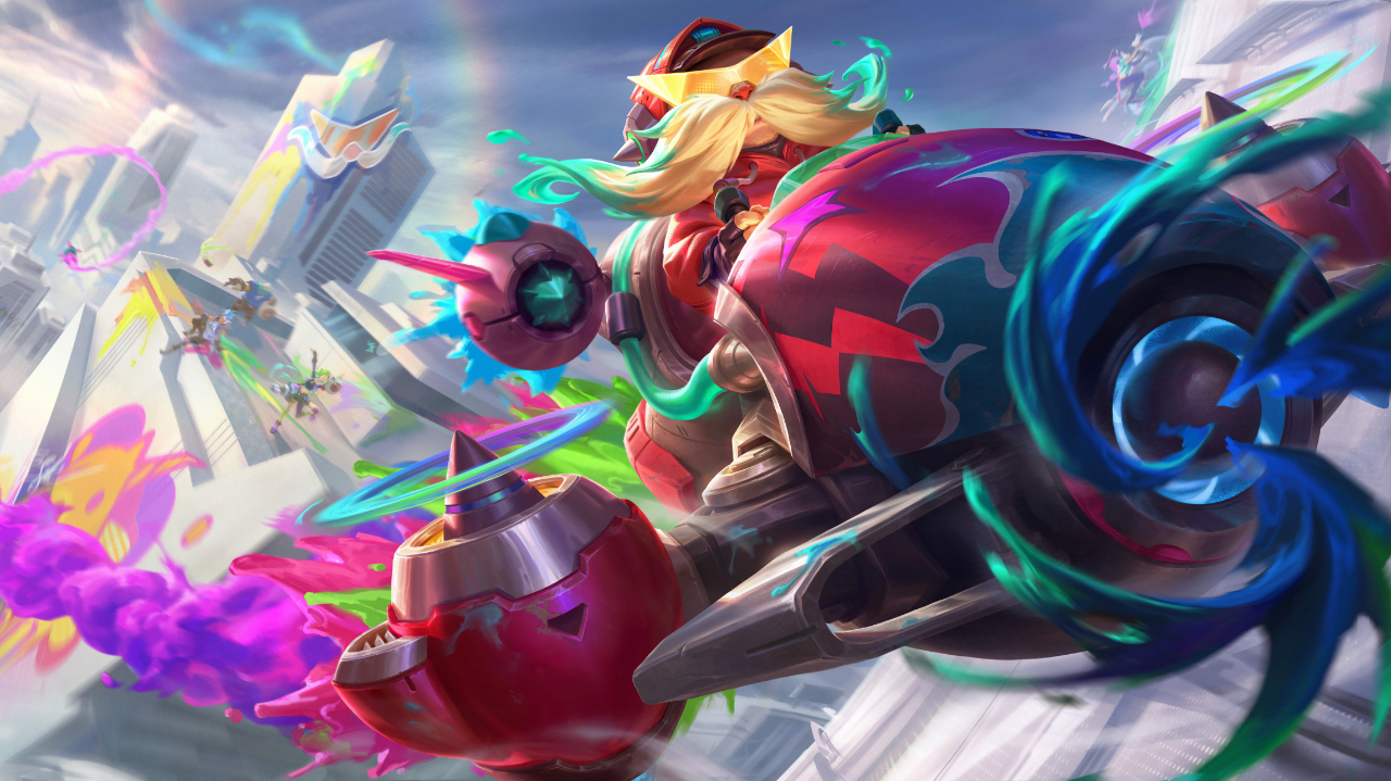 【英雄联盟手游】涂鸦小队 库奇(5月24日上线)