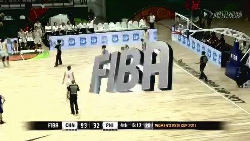 【回放】女篮亚洲杯：中国 VS 菲律宾第4节