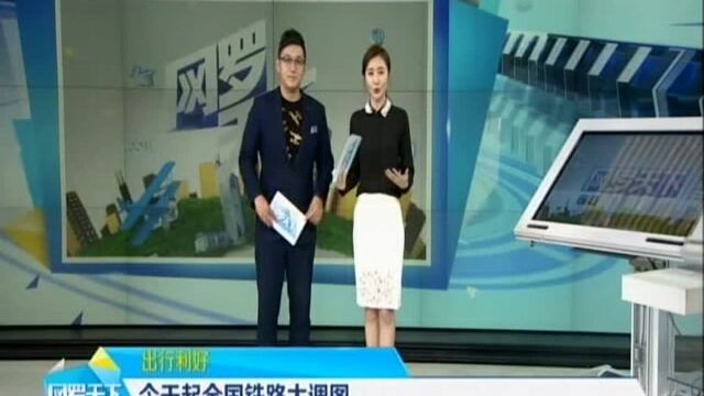 今天起全国铁路大调图