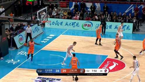 《CBA全场集锦》【得分】林书豪招牌跳投命中 李根1打2完成2+1强势回应