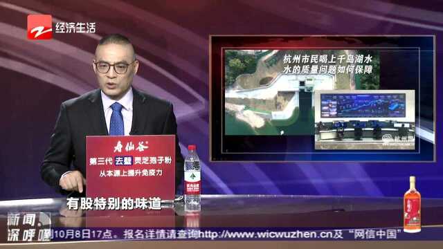 杭州市民喝上千岛湖水 水的质量问题如何保障