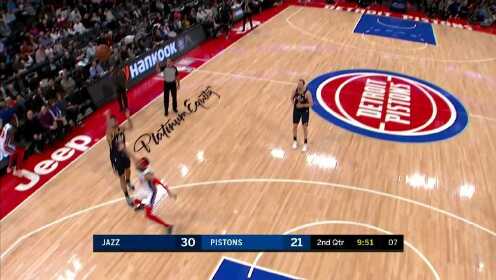 《NBA全场集锦》康利快攻连线 尼昂外线出手三分飚中