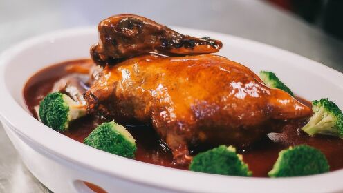 粤菜八宝鸭究竟有多难做?
