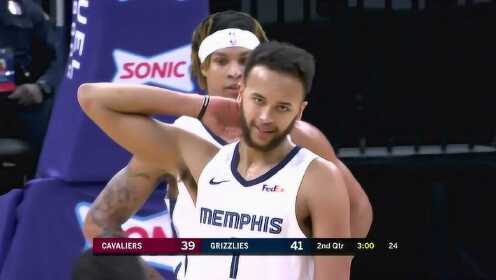 《NBA全场集锦》骑士vs灰熊第2节 中文解说回放