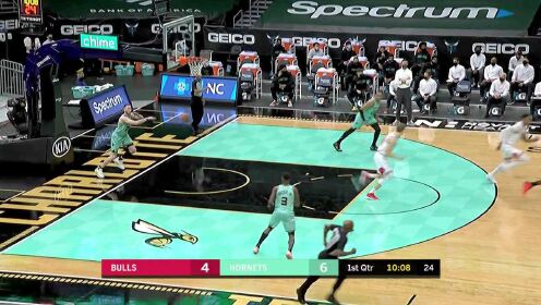 《NBA全场集锦》惊不惊喜！拉文连线怀特外线三分出手就有