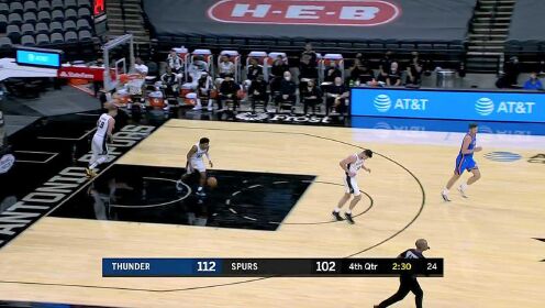 《NBA全场集锦》当魔鬼苏醒时！普库谢夫斯基连续三记三分锁死胜局