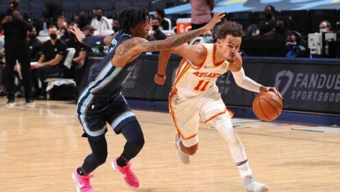 《NBA全场集锦》【球星】杨vs灰熊集锦 36+9致命上篮杀死比赛