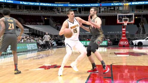 《NBA全场集锦》没在怕的 约老师篮下闲庭信步单挑出手轻轻松松