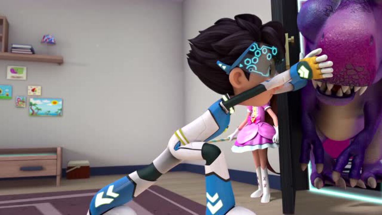 新成龙历险记之梦境守护者第一季杰克击败恐龙