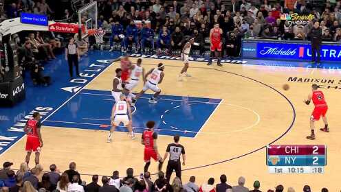 《NBA全场集锦》手感爆棚 武切维奇内突外投接连取分