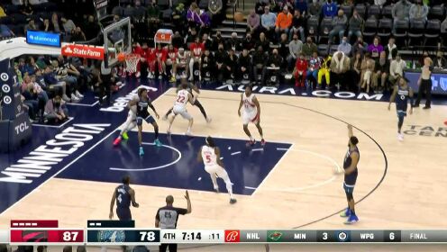 《NBA全场集锦》【球星】唐斯vs猛龙集锦 全场砍下24分11板 末节不敌对手落败