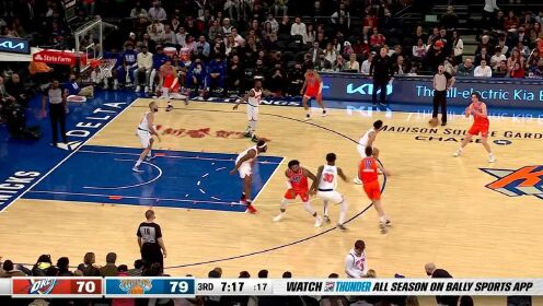 《NBA全场集锦》【球星】吉迪vs尼克斯集锦 全场28+11+12大号三双打出生涯至今最强一战