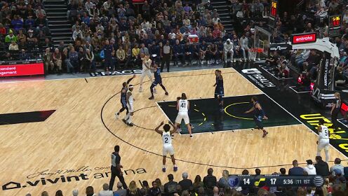 《NBA全场集锦》【纯享】灰熊vs爵士精华回放 爵士3人得分20+险胜灰熊