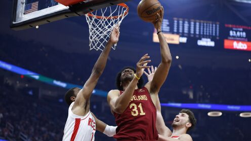 《NBA骑士》【球星】艾伦vs火箭集锦 24+14内线洪水猛兽守卫骑士篮下