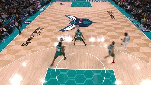 《NBA全场集锦》用传球击穿防线！三球大局观精准喂饼篮下