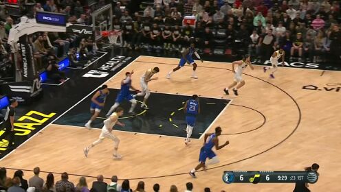 《NBA全场集锦》赖特篮下喂饼 布洛克飘逸上篮