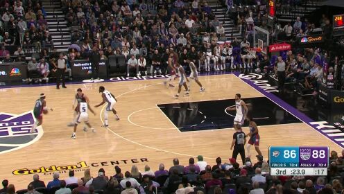 《NBA全场集锦》亚历山大长驱直入双臂扣篮 福克斯运筹帷幄撤步三分命中
