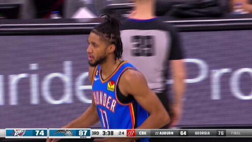 《NBA全场集锦》【纯享】雷霆vs魔术精华回放 魔术8人上双全民皆兵