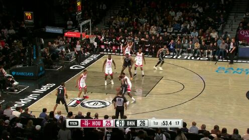 《布鲁克林篮网》【回放】 NBA常规赛：火箭vs篮网英文原声全场回放