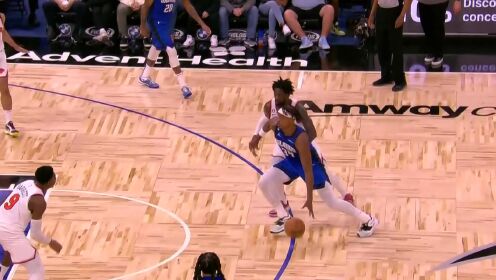 《NBA全场集锦》状元郎有大心脏！班凯罗接富尔茨传球底角三分一剑封喉